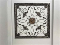 Large 46 Inch Metal Wall Art Hanging