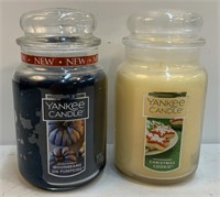(2) Yankee Jar Candles