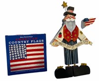 Uncle Sam Wood Decor