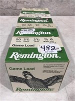 100 Rounds 2 3/4'' 20 GA. Game Load