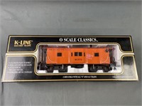 NIB K-Line Milwaukee Road Bay Window Caboose