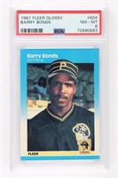 GRADED BARRY BONDS BASEBALL CARD