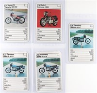 (5) X MOTORCYCLE CARDS