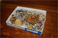 Vtg Costume Jewelry