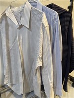 3 - Long sleeve button up pinstripe Calvin Klein