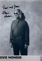 Autograph COA Stevie Wonder Photo