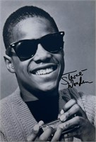 Autograph COA Stevie Wonder Photo