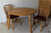 Kitchen Table W/ (2) Chairs