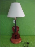 Violin Lamp  "Tested Good"