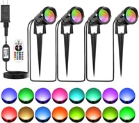ZUCKEO RGB Landscape Lights with Wire and Transfor