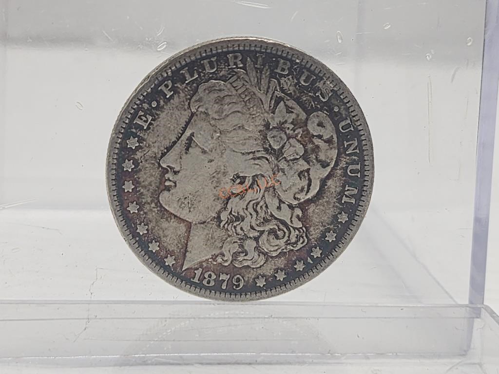 1879 Morgan Dollar 90% Silver New Orleans Mint