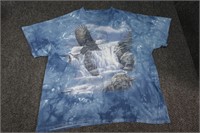 The Mountain 3D Tees Eagle T-shirt Size XL