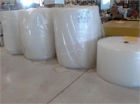 Lot of Very Large Rolls of Sealed Air Bubble Wrap