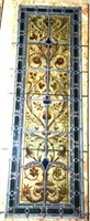 Large Leaded Glass & Stained Glass Panel