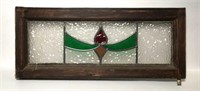Stained Glass Panel in Frame