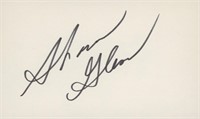 Cagney and Lacey Sharon Gless signature cut