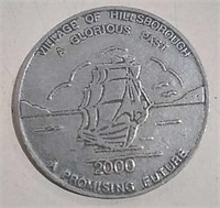 Village Of Hillsborough Millenium 2000 Medallion