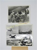 (2) WWII PHOTOS:
