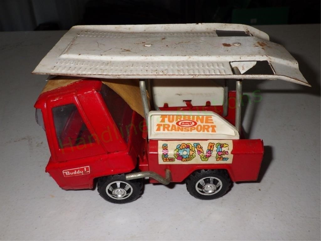 Buddy L Turbine Transport Die Cast