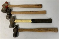 4 Ball Peen Hammers,Blue Point,Snap-on,Others