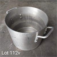 10 Quart Aluminum Stock Pot w/ Double Handles