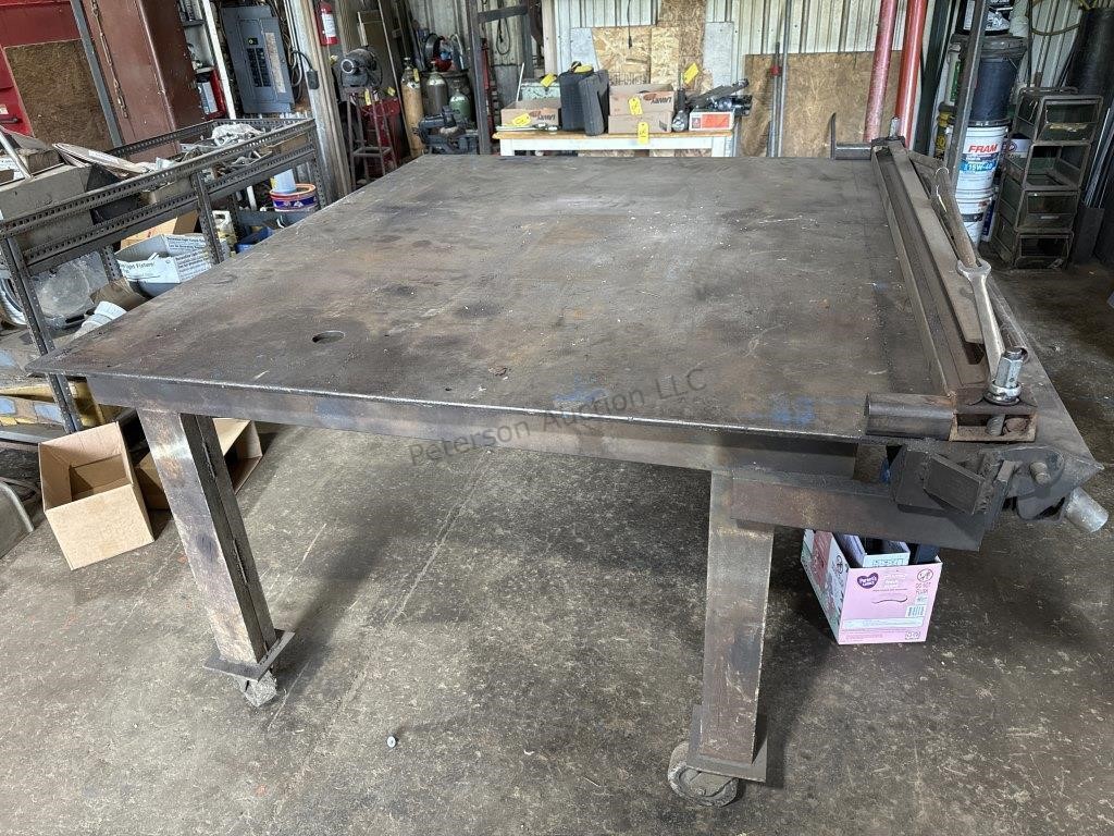 5ft x 6ft Steel Brake / Welding Table