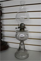 QUEEN MARY OIL LAMP 21"