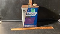 DEGREASING COMPOUND CAN