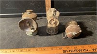 VINTAGE MINERS CARBIDE LAMP AND PARTS