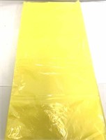 NEW 36" Long Yellow Plastic Bags