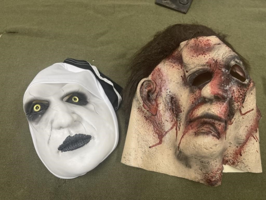 2 - Quality Clean Halloween Masks