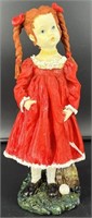 Red Head Girl Figurine