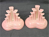 Pair of Fiesta Candlesticks