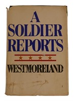 Gen. Westmoreland Signed "A Soldier Reports" Book