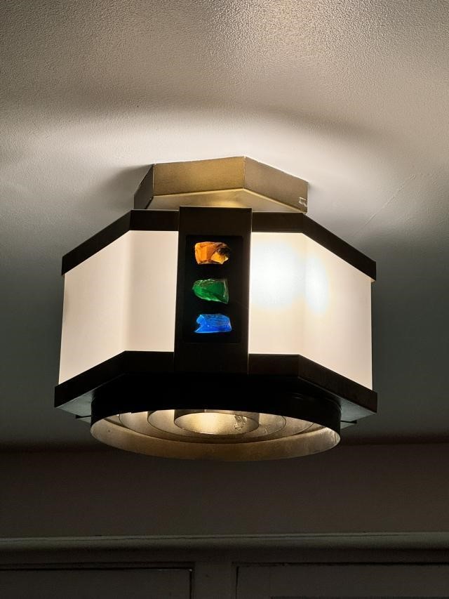 MCM Ceiling Mounted Light SE Light in Main Sanctua