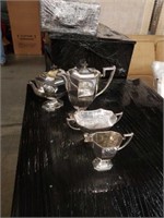 4pc  Silver plated tea  Set
