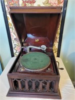 Vintage Pathe Table Top Record Player