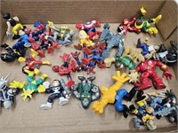 Lot of Spiderman & Action Figure Toys