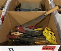 Assorted Files, Chisels, Allen Wrenches,