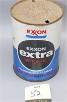 Exxon Motor Oil Quart Can