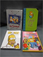 Simpsons DVS's and books .