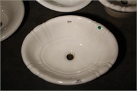 Fancy Drop-In Porcelain Sink