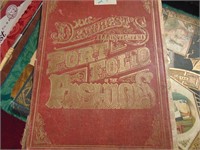 1877-78 Fashion Portfolio & Scrap Book