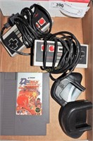 Nintendo  2 Controllers And Double Dribble Game