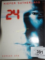 "24" Kiefer Sutherland T V Series Season One Dvds