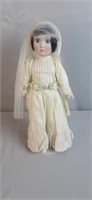 Danbury Mint Bride Porcelain Doll