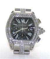 5 carat Diamond Cartier Watch