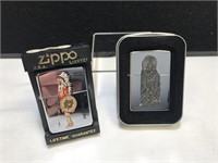 2 Zippo Lighters- Barefoot Trader
