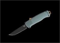 Benchmade Sage Green Deep Carry Automatic Knife