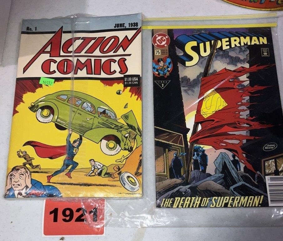 Comic Books, June 1938 Action Comics
